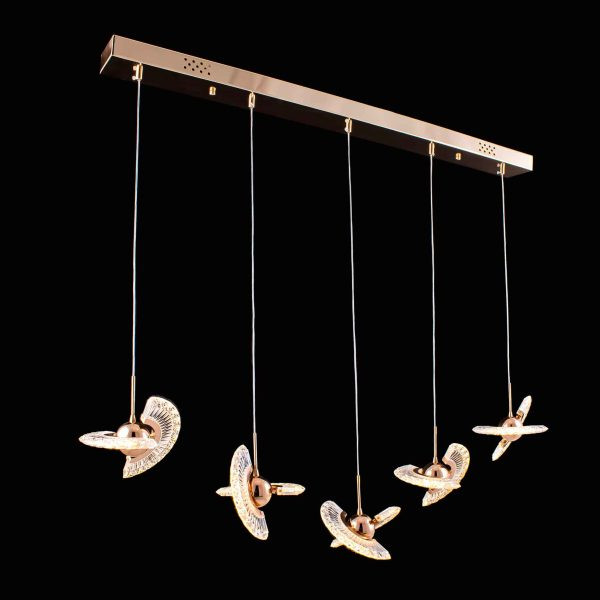 آویز ۵ تایی خطی