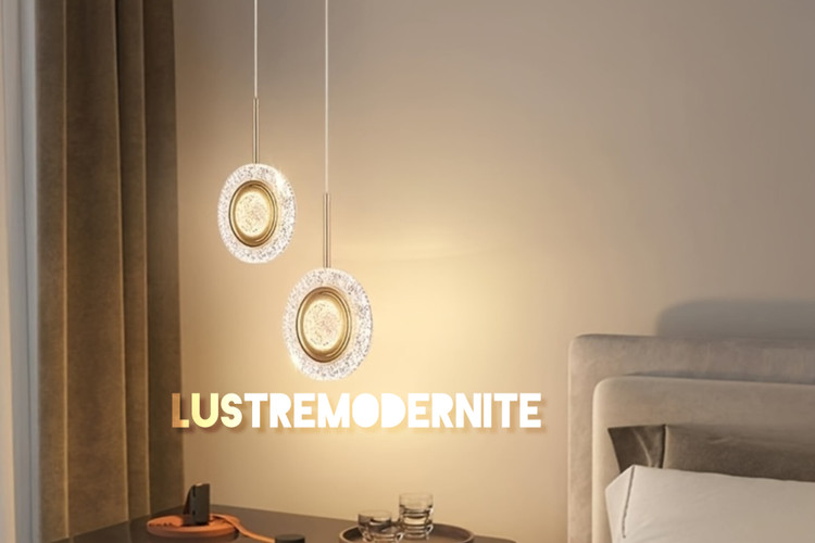 چراغ آویز فانتزی وارداتی و انحصاری لوستر مدرنیته