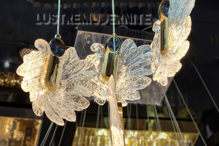 لوستر مدرن سه حالته با قابلیت تغییر رنگ نور