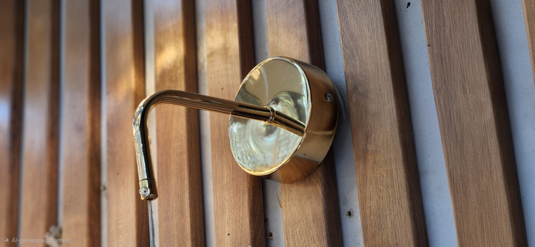 آویز مدرن طلایی با قابلیت تنظیم ارتفاع