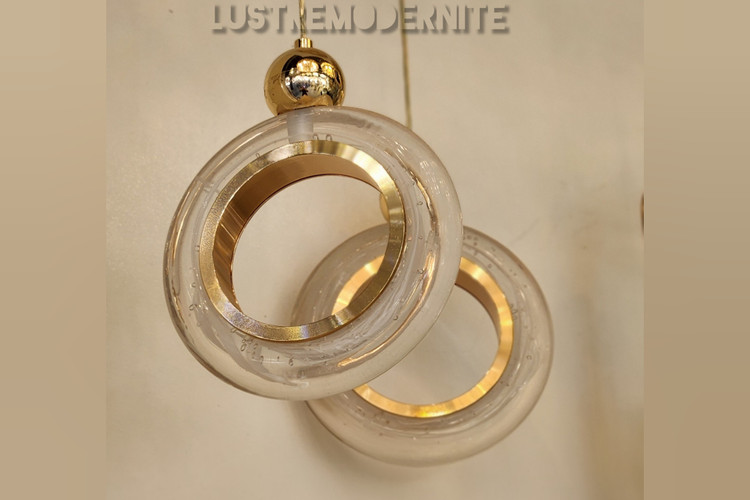 تنظیم ارتفاع و زاویه حلقههای لوستر مدرن