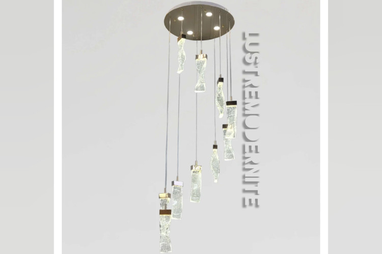 دکوراسیون مدرن با آویزهای کشیده و ظریف