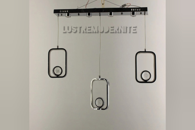 نورپردازی ناهارخوری با لوستر مستطیلی جدید