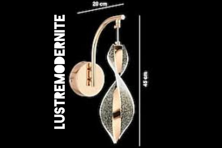 لوستر کریستال حبابی مدل هلیوم