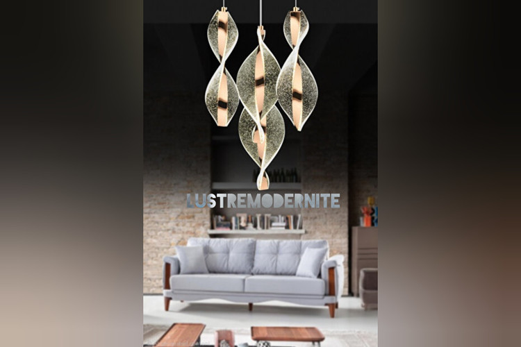 آویز سقفی سه شعله لوکس برای پذیرایی