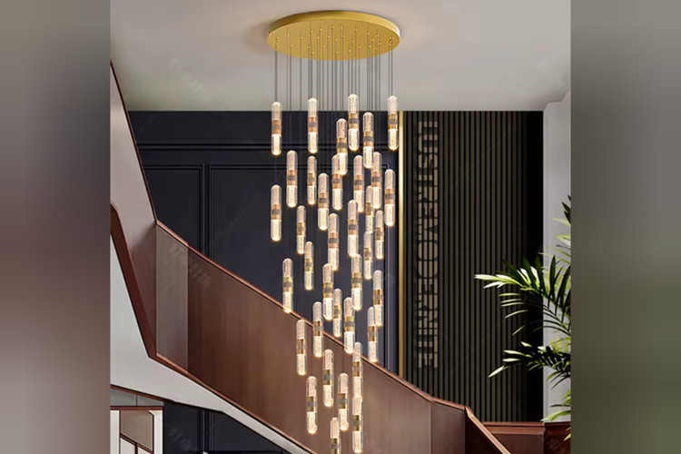 جدیدترین مدل آویز نگینکاری شده برای سالن پذیرایی و مزون