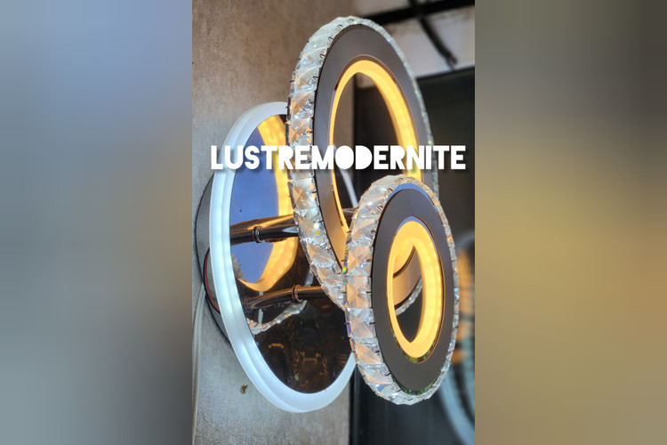 لوستر دیواری کریستالی درجه یک